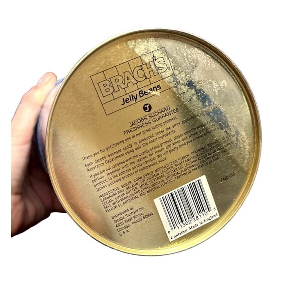 Vtg 1989 Warner Brothers Happy Birthday Bugs Bunny Brach's Collectible Tin - Picture 7 of 8